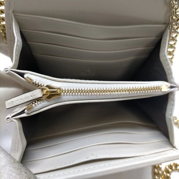 Gucci White Leather Shoulder Bag mon751-101325 - Picture 10 of 16